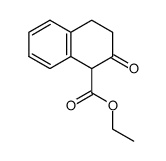 2-oxo-1,2,3,4-tetrahydro-[1]naphthoic acid ethyl ester结构式