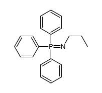 triphenyl(propylimino)-λ5-phosphane Structure
