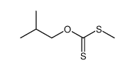S-methyl O-(2-methylpropyl) dithiocarbonate Structure