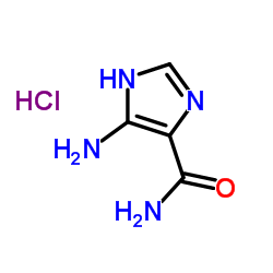 5-Amino-1H-imidazole-4-carboxamide hydrochloride Structure