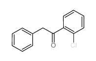 1-(2-chlorophenyl)-2-phenylethanone Structure