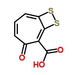 Tropodithietic acid Structure