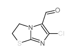 3-chloro-6-thia-1,4-diazabicyclo[3.3.0]octa-2,4-diene-2-carbaldehyde Structure