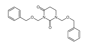 1,3-bis(phenylmethoxymethyl)-1,3-diazinane-2,4-dione Structure