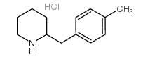 2-(4-METHYL-BENZYL)-PIPERIDINE HYDROCHLORIDE Structure