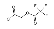 (trifluoroacetyl)glycolyl chloride Structure