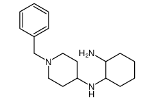 2-N-(1-benzylpiperidin-4-yl)cyclohexane-1,2-diamine Structure