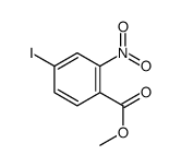 4-碘-2-硝基苯甲酸甲酯结构式