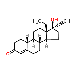 左炔诺孕酮结构式