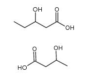 聚(3-羟基丁酸-co-3-羟基缬草酸)结构式