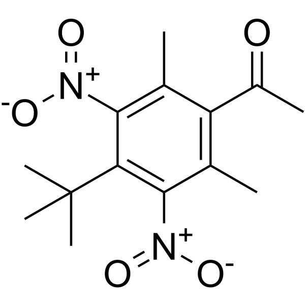 Musk ketone structure