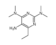 6-ethyl-2-N,2-N,4-N,4-N-tetramethylpyrimidine-2,4,5-triamine Structure