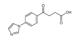 4-(1H-imidazol-1-yl)-γ-oxobenzenebutanoic acid结构式