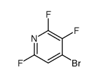 4-Bromo-2,3,6-trifluoropyridine Structure