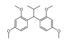 1-[1-(2,4-dimethoxyphenyl)-2-methylpropyl]-2,4-dimethoxybenzene Structure
