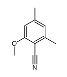 2-甲氧基-4,6-二甲基苯甲腈结构式