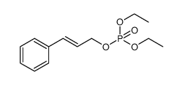 Phosphoric acid, diethyl (2E)-3-phenyl-2-propen-1-yl ester Structure