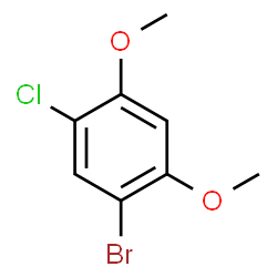 1-Bromo-5-chloro-2,4-dimethoxybenzene结构式