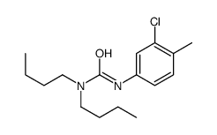 1,1-dibutyl-3-(3-chloro-4-methylphenyl)urea Structure