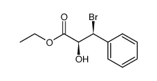 ethyl (2S,3S)-3-bromo-2-hydroxy-3-phenylpropanoate Structure