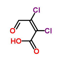 3,4-Dichloro-5-hydroxy-2(5H)-furanone Structure