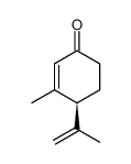 (S)-(+)-4-isopropenyl-3-methyl-2-cyclohexen-1-one Structure