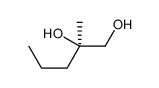 (2R)-2-methylpentane-1,2-diol Structure