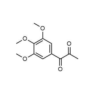 1-(3,4,5-三甲氧基苯基)丙烷-1,2-二酮结构式