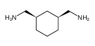 顺-1,3-双(氨甲基)环己烷结构式