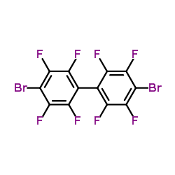 4,4'-二溴八氟联苯结构式