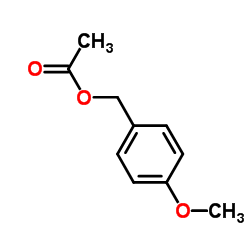 乙酸大茴香酯结构式