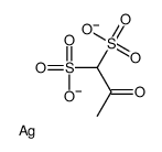 SILVER ACETYLMETHIONATE Structure