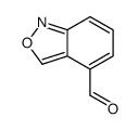 2,1-Benzisoxazole-4-carboxaldehyde (9CI)结构式
