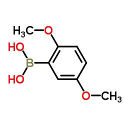 (2,5-Dimethoxyphenyl)boronic acid Structure