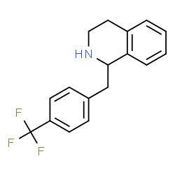 1-(4-TRIFLUOROMETHYL-BENZYL)-1,2,3,4-TETRAHYDRO-ISOQUINOLINE Structure