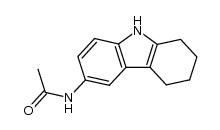 N-(5,6,7,8-tetrahydro-carbazol-3-yl)-acetamide结构式
