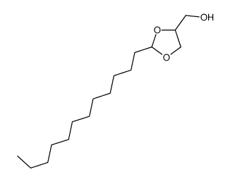 (2-dodecyl-1,3-dioxolan-4-yl)methanol结构式