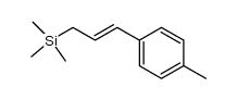 (E)-1-(4'-Methylphenyl)-3-(trimethylsilyl)-1-propene Structure