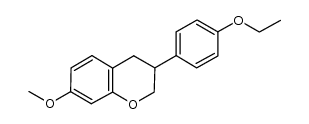 (+/-)-7-O-methyl-4'-O-ethylequol结构式