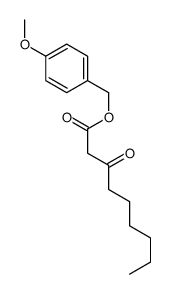(4-methoxyphenyl)methyl 3-oxononanoate结构式