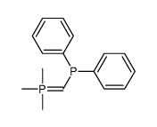 diphenylphosphanylmethylidene(trimethyl)-λ5-phosphane Structure