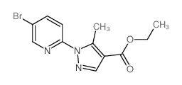 1-(5-溴吡啶-2-基)-5-甲基吡唑-4-羧酸乙酯图片