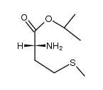 D-methionine isopropyl ester Structure