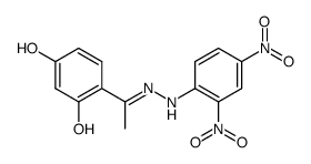 1-(2,4-dihydroxyphenyl)ethan-1-one (2,4-dinitrophenyl)hydrazone结构式