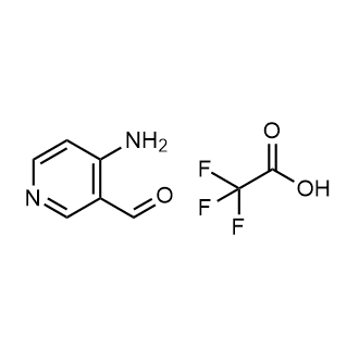 4-氨基烟醛2,2,2-三氟乙酸盐结构式