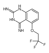 5-(2,2,2-Trifluoro-ethoxy)-quinazoline-2,4-diamine结构式