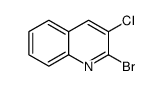 2-Bromo-3-chloroquinoline Structure