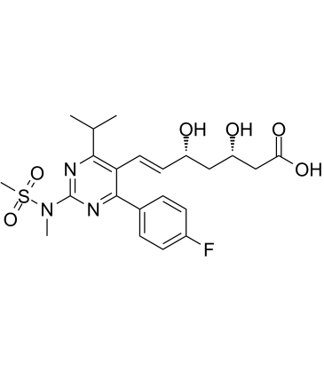 (3S,5R)-Rosuvastatin Structure