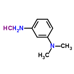 N1,N1-二甲基苯-1,3-二胺盐酸盐结构式