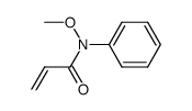 N-methoxy-N-phenylacrylamide Structure